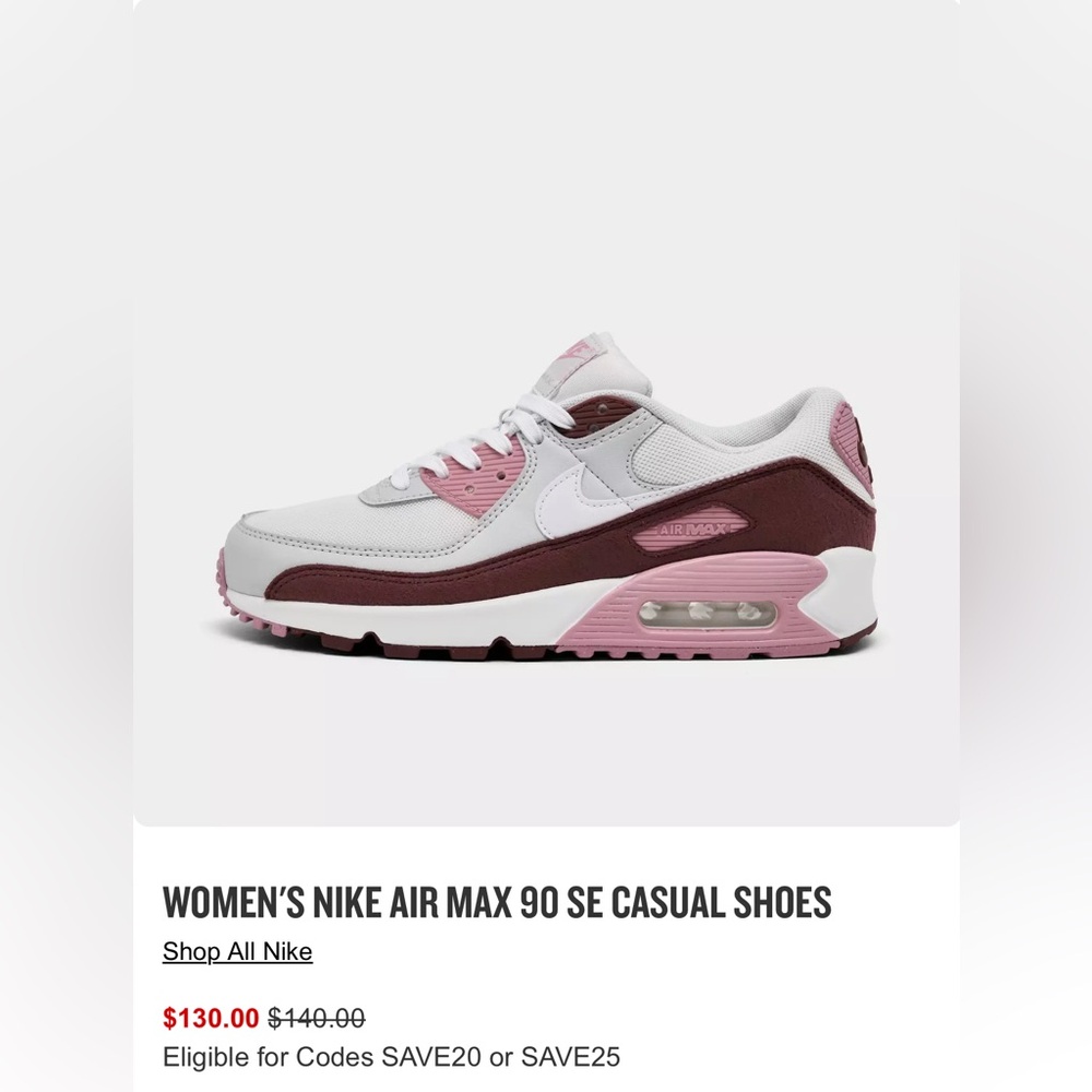 NWT AIR NIKE MAX 90 SE Sneakers Size 10